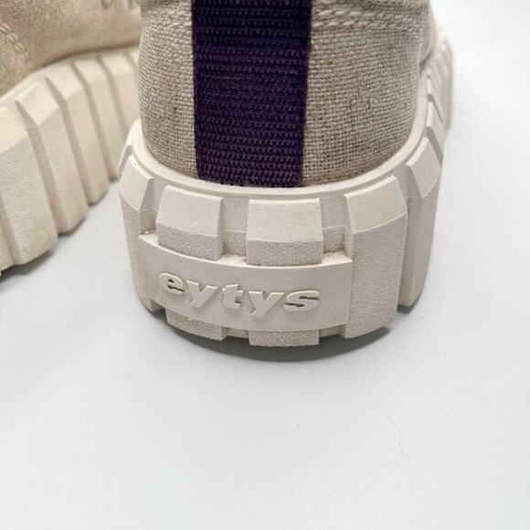 EYTYS ODESSA CANVAS CHUNKY SNEAKERS IN BEIGE - 7,5 US (38) - Picture 10 of 12